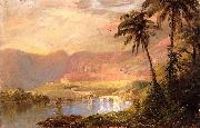 Frederic Edwin Church Tropical Landscape Sweden oil painting artist